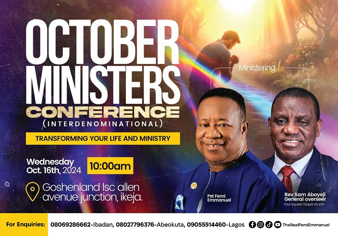 October Ministers Conference  (October 16)